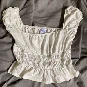 princess polly white crop